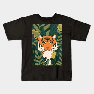 Jungle Tiger Kids T-Shirt